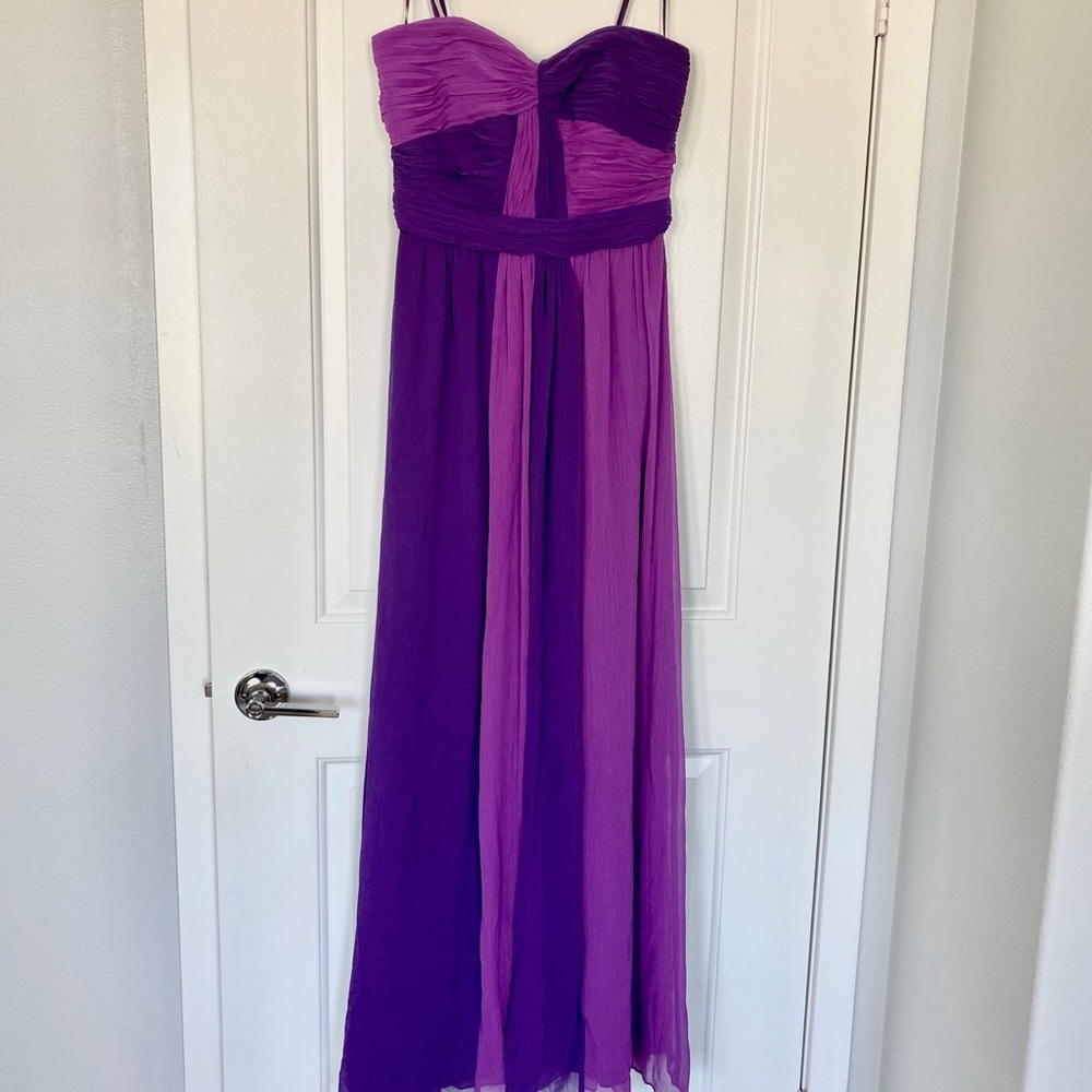 Long formal strapless Dress